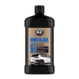 K2 BONO BLACK Czernidło do gumy plastików 500ml