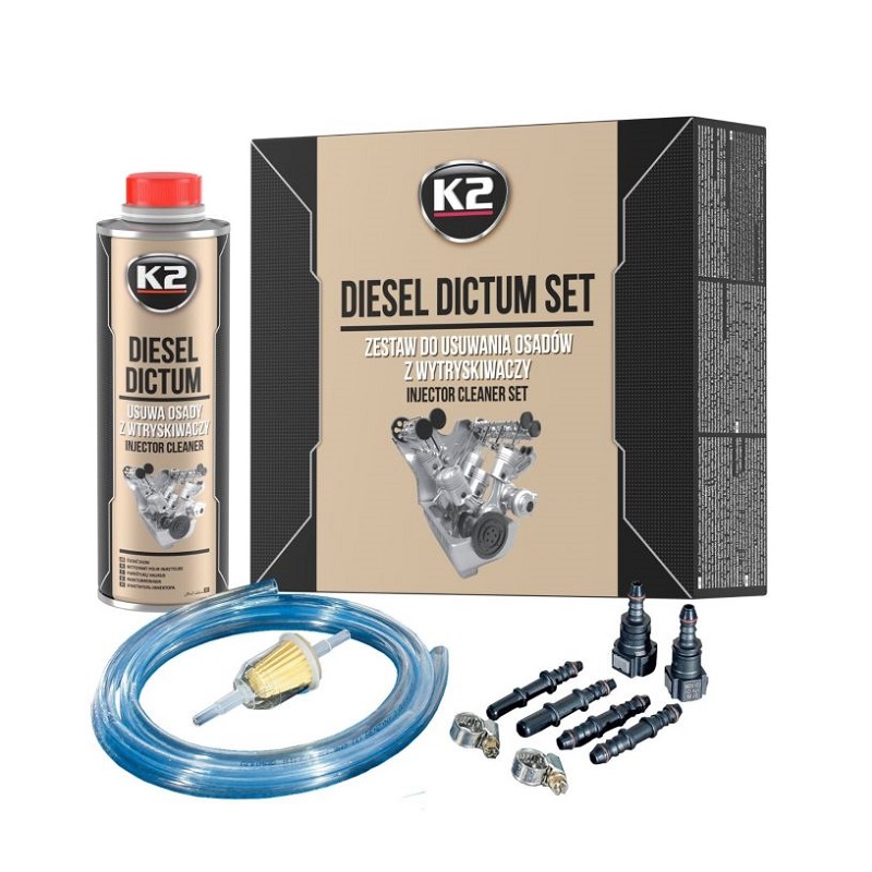 K2 Diesel Dictum Set zestaw do czyszczenia wtryskiwaczy