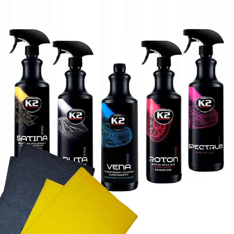K2 PRO #1 Zestaw kosmetyków do pielęgnacji auta